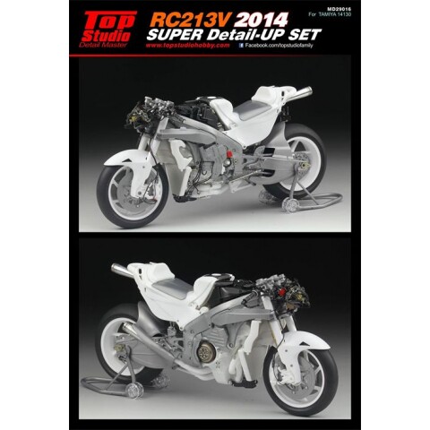 Top Studio 1/12 RC213V 2014 模型 超级改造套装 MD29016