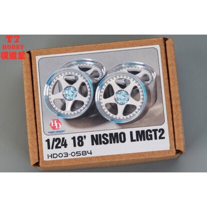 HobbyDesign 改造件 1/24 18寸 Nismo LMGT2 轮圈模型 HD03-0584