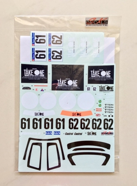 SK Decals水贴 1/24 Honda Civic EG6 Take One 配长谷川 SK24037