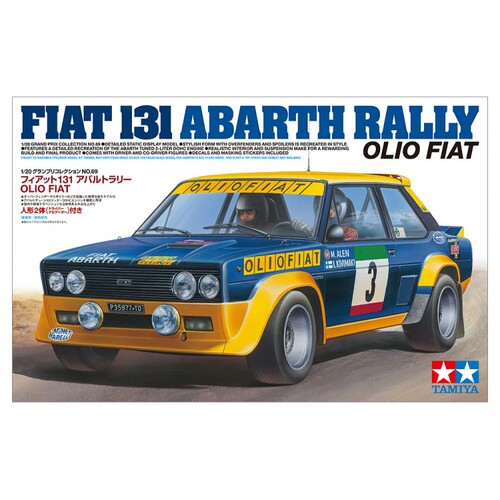 特价田宫 1/20 131 ABARTH RALLY OLIO FIAT 20069