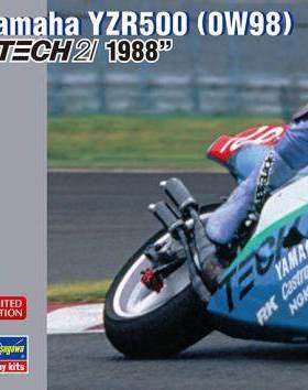 长谷川 1/12 拼装摩托模型Yamaha YZR500 0W98 TECH21 1988 21762