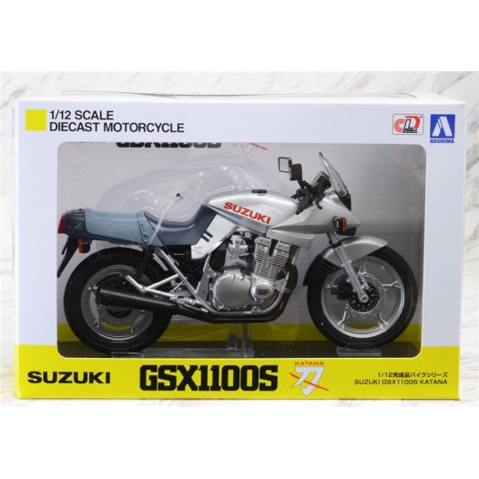 青岛社1/12成品摩托模型Suzuk