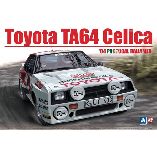 BEEMAX 1/24 拼装车模 TOYOTA TA64 CELICA 84' 葡萄牙站 B24011