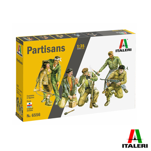 伊达雷利/ITALERI 1/35游击队员（6人） 6556