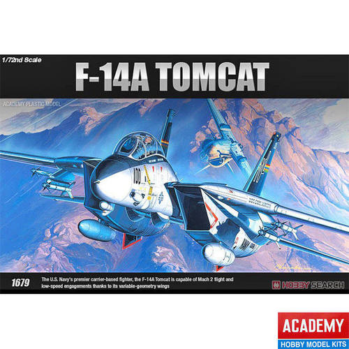 爱德美 1/72 美国F-14A熊猫战斗机 12471 拼装模型