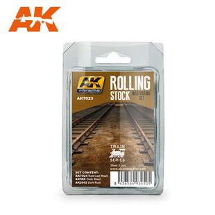 西班牙AK 火车旧化套装：铁道车辆旧化 35ml*3 AK7023