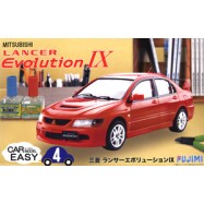 富士美 1/24 拼装车模 Lancer Evolution IX 简易贴纸版 07703