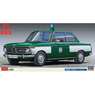长谷川1/24拼装车模 BMW 2002 ti 警车 20478