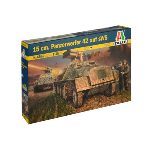伊达雷利 1/35 AUF 15厘米 42型火箭炮半履带车 6562