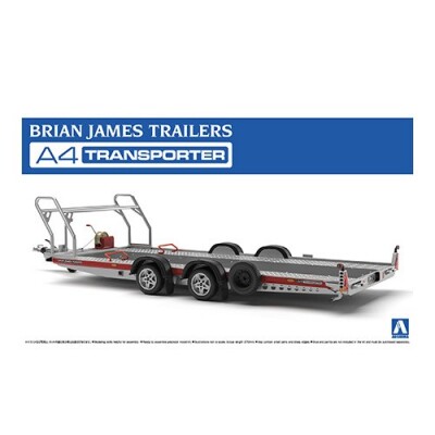 青岛社1/24 Brian James Trailers A4 Transporter拖车模型 05260