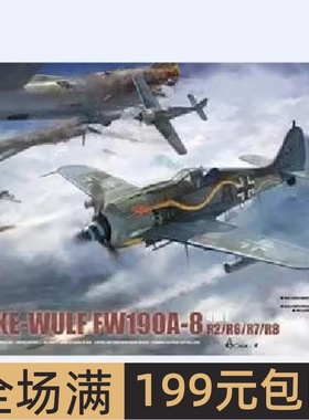 1/35 边境 Focke-Wulf Fw190A-8 R2/R6/R7/R8 BF009