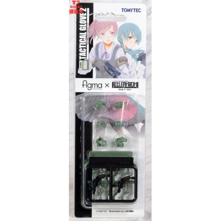 Tomytec 1/12 Little Armory FIGMA配件 战术手套2左轮版 LA-OP07