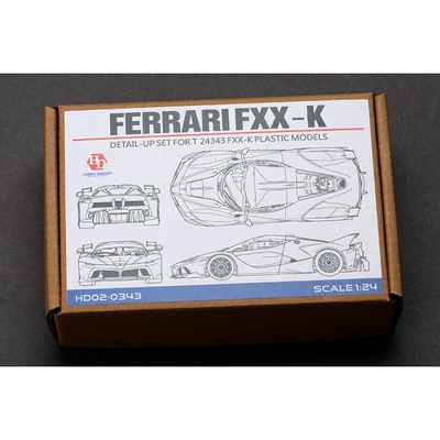 HobbyDesign 蚀刻片/树脂件 1/24 Ferrari FXXK 配田 HD02-0343
