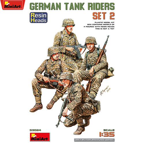 MiniArt1/35德国坦克乘员2(