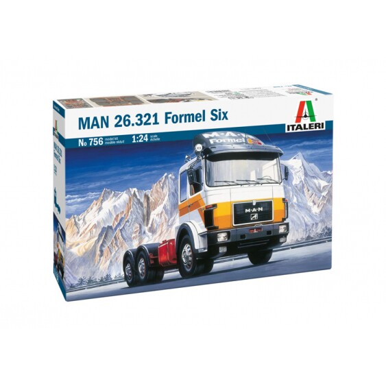 伊达雷利 1/24 MAN 26.321 FORMEL Six 6x4 (拖头) 0756