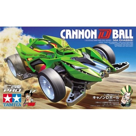 田宫1/32四驱车CannonDBall