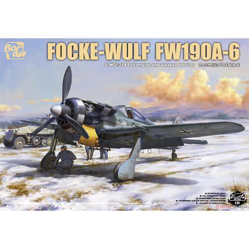 边境 1/35 FOCKE-WULF FW190A-6 BT-BF003