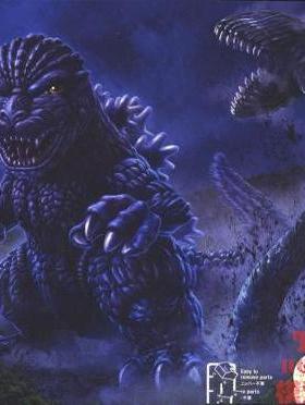 富士美模型 Q版哥斯拉 哥斯拉 1989 70周年纪念版 17187