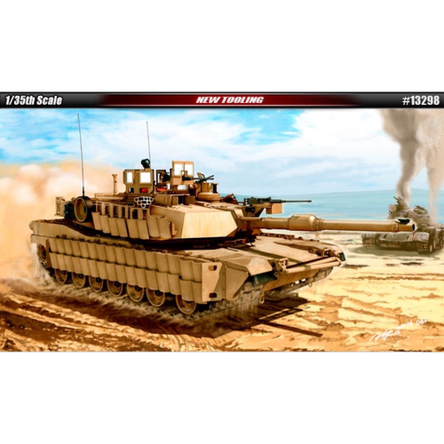 爱德美1/35 拼装 美国M1A2 TUSK I II V2三合一版 13298