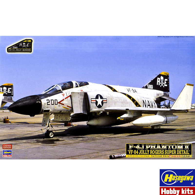 长谷川 1/48 美 F-4J 幻影II VF-84 骷髅中队 51044