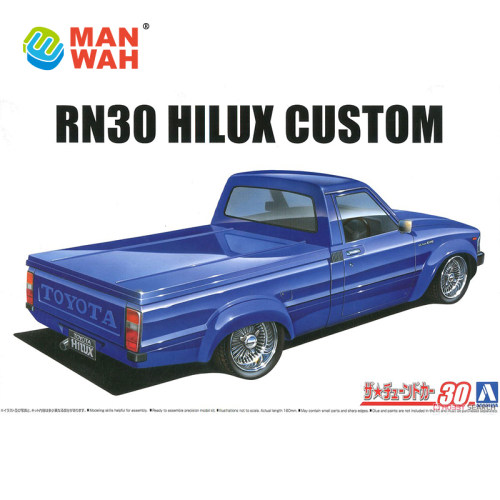青岛社 1/24 丰田RN30 HILUX CUSTOM '78 (TOYOTA)皮卡 05862