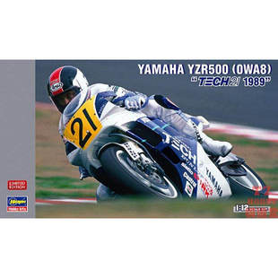 长谷川 1/12 摩托模型 Yamaha YZR500 (OWA8) TECH 21 1989 21708