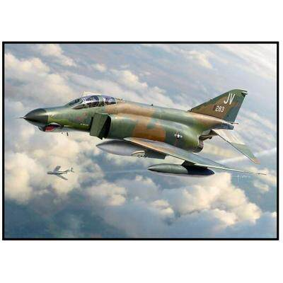爱德美拼装模型 1/32 美国 F-4E 鬼怪战斗机 越战版 12133