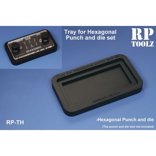 RP TOOLZ 六角孔/六角形制作器打孔机 专用托盘 RP-TH