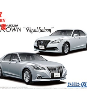 青岛社 1/24拼装车模 GRS210/AWS210 皇冠 Royal Saloon G  05952
