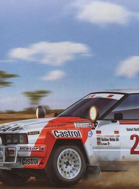 BEEMAX 1/24拼装车模 NISSAN240RS '84 Safari Rally Ver.BX24041
