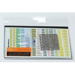 T2M 蚀刻 改造 1/20 F1 安全带 套装 高级版 黑色 5008B