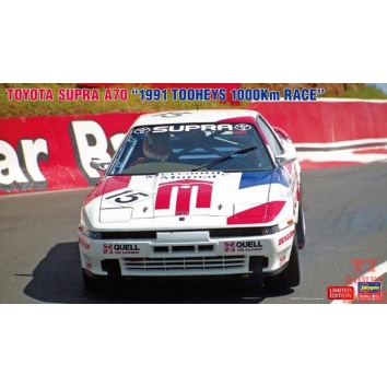 长谷川1/24拼装车模 Toyota Supra Turbo A70 1991 Tooheys 20612
