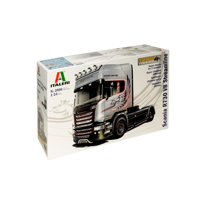 伊达雷利 1/24 斯堪尼亚 SCANIA R730 STREAMLINE 拖头 3906