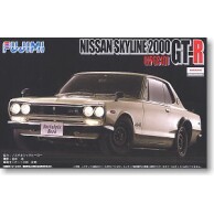 富士美 1/24 车模 日产 Skyline GT-R (KPCG10) Hakosuka 03828
