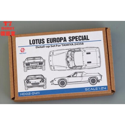 HobbyDesign 模型蚀刻片 1/24 Lotus Europa Special  HD02-0411