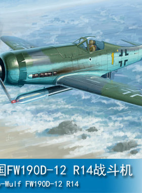 小号手HOBBY BOSS 1/48 德国FW190D-12 R14战斗机 81720