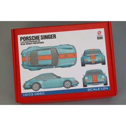 HobbyDesign 树脂模型 1/24 Porsche Singer HD03-0660