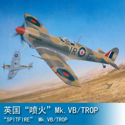 小号手 1/24 英国“喷火”Mk.VB/TROP 02412