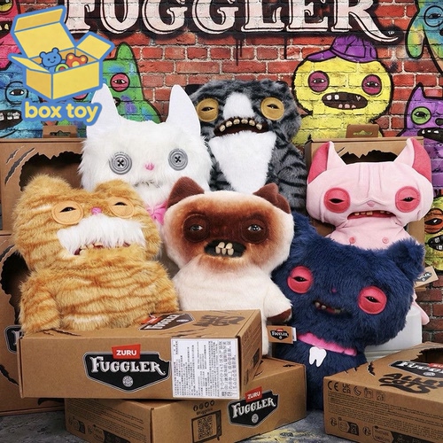 FUGGLER正版猫咖系列萌牙怪兽
