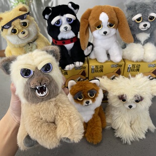 美国Feisty Pets正版变脸玩偶公仔犬仔系列盲盒可爱玩具挂件礼物