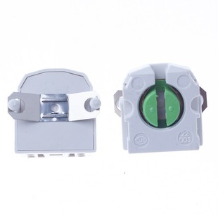 T8日光灯管支架灯座G13格栅灯盘灯脚荧光灯脚T8LED灯针脚卡座灯头