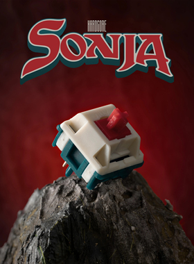 松雅轴HC版Sillyworks sonja switch轴壁触底沙滑轴 机械键盘轴体