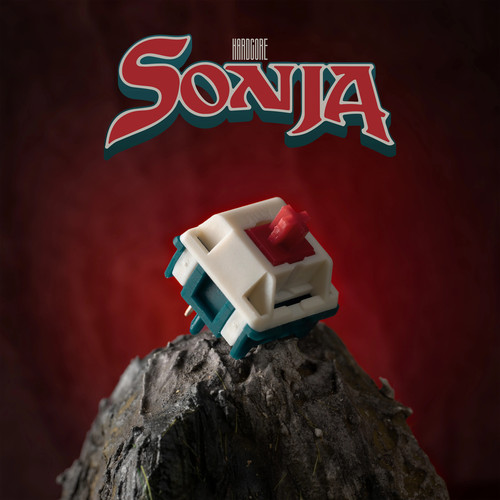 松雅轴HC版Sillyworks sonja switch轴壁触底沙滑轴 机械键盘轴体