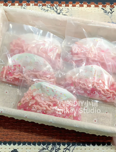 【樱桃丸】纯砂糖填充 草莓+玉石花+扭扭砂糖 送替换袋