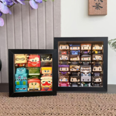 叠叠乐方块盲盒展示盒萌粒收纳展示框泡泡玛特收纳盒公仔展示盒