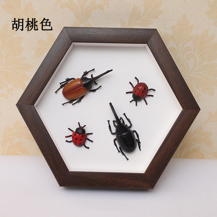 衍纸框六边形立体框加厚标本框中空相框蝴蝶 昆虫装裱框 新款异形,家居饰品,相框/画框,淘宝优惠券,粉丝福利购,淘宝优惠卷