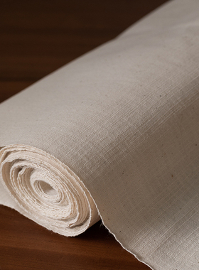 纯棉土布刺子绣布料机织老粗布 蓝染植物染草木蜡扎染手工DIY胚布