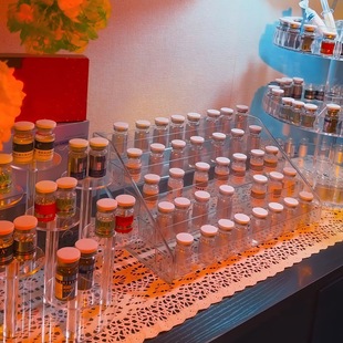 亚克力冻干粉水光针收纳盒架口红桌面展示架安瓶精华多层陈列架