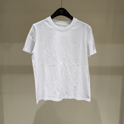 欧洲站2026春纯棉宽松短袖T恤女