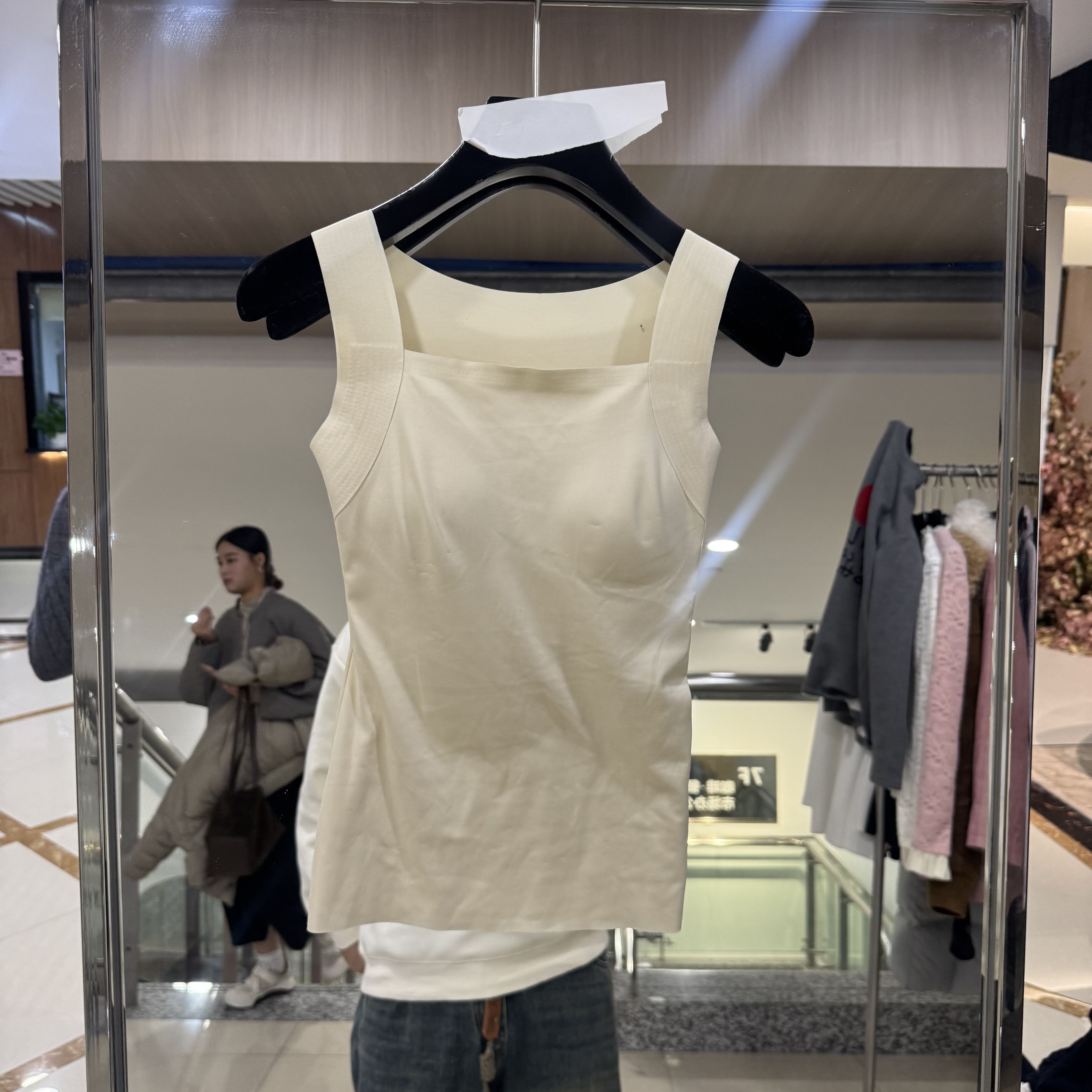 无钢圈保暖背心免穿文胸一体式